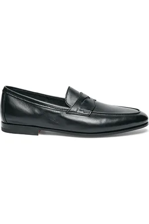 santoni Herren, Schuhe, Schwarzk, 40 1/2 EUGröße: