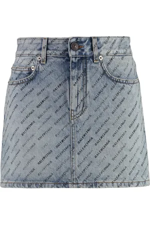 Balenciaga Damen, Röcke, Blau, MGröße: