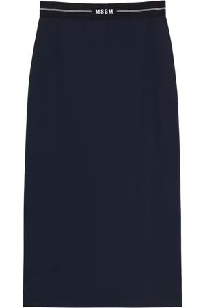 Msgm Damen, Röcke, Blau, SGröße:
