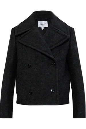 Alaïa Damen, Jacken, Grau, SGröße: