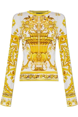 Dolce & Gabbana Damen, Oberteile, Gelb, SGröße: