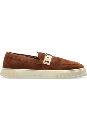Salvatore Ferragamo Herren, Schuhe, Braun, 41 1/2 EUGröße: