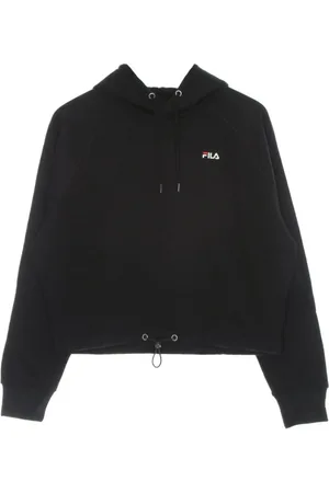 Fila Damen, Sweatshirts & Hoodies, Schwarzk, LGröße: