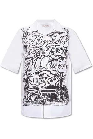 Alexander McQueen Herren, Shirts, Weiß, LGröße: