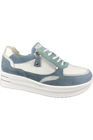 Waldläufer Damen, Schuhe, Blau, 37 1/2 EUGröße: