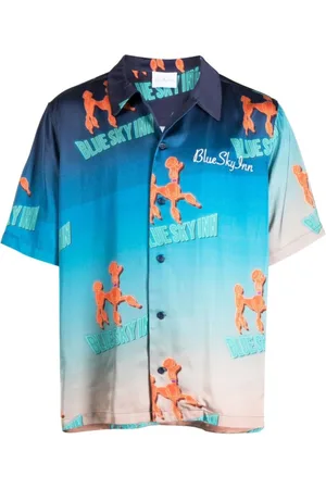 BLUE SKY INN Herren, Shirts, Blau, SGröße: