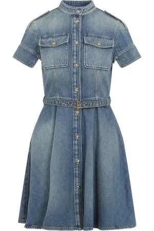 Alexander McQueen Damen, Kleider, Blau, SGröße: