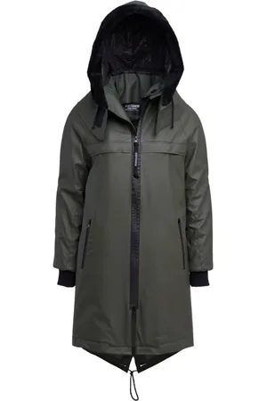 Stutterheim Unisex, Mäntel, Grün, LGröße:
