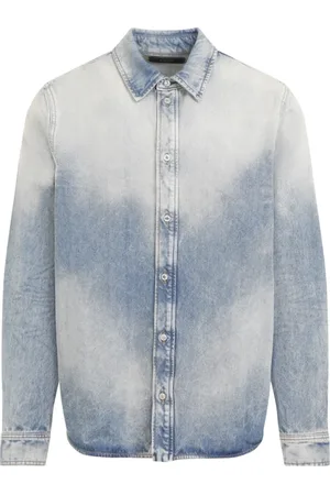 AMIRI Herren, Shirts, Blau, MGröße: