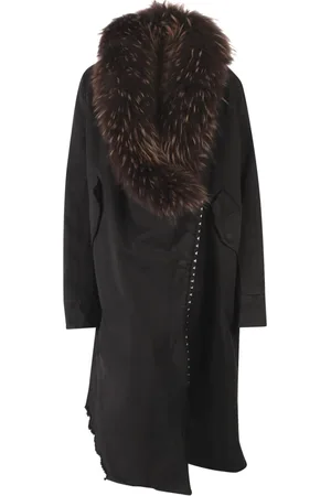 Bazar Deluxe Damen, Mäntel, Schwarzk, 2XSGröße: