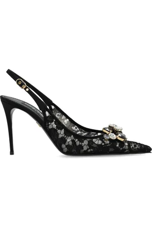Dolce & Gabbana Damen, Schuhe, Schwarzk, 37 1/2 EUGröße: