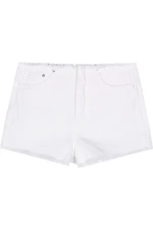 Michael Kors Damen, Shorts, Weiß, LGröße: