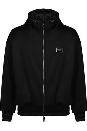 Dolce & Gabbana Herren, Sweatshirts & Hoodies, Schwarzk, SGröße: