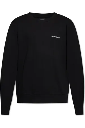 Emporio Armani Herren, Sweatshirts & Hoodies, Schwarzk, XLGröße: