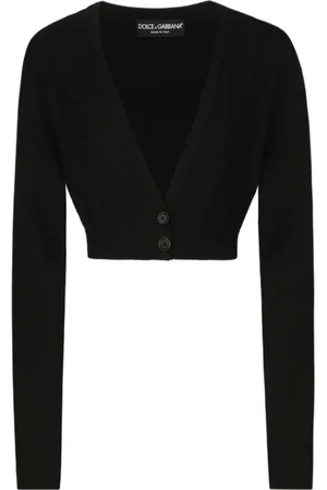 Dolce & Gabbana Damen, Strickwaren, Schwarzk, LGröße: