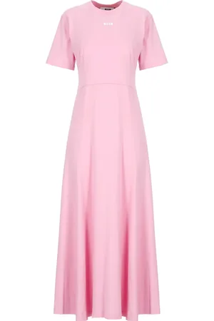 Msgm Damen, Kleider, Rosa, SGröße: