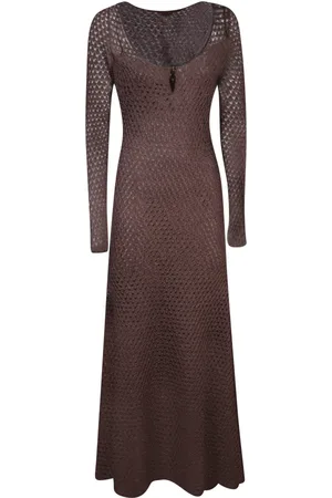 Tom Ford Damen, Kleider, Braun, SGröße: