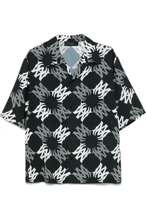 AMIRI Herren, Shirts, Schwarzk, LGröße: