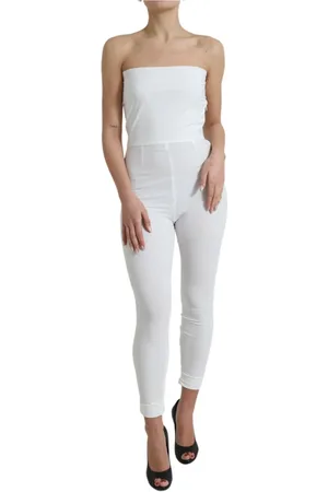 Dolce & Gabbana Damen, Jumpsuits & Playsuits, Weiß, XSGröße: