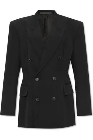 Balenciaga Damen, Jacken, Schwarzk, SGröße:
