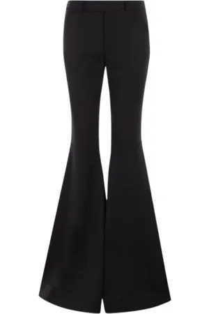 Saint Laurent Damen, Hosen, Schwarzk, MGröße: