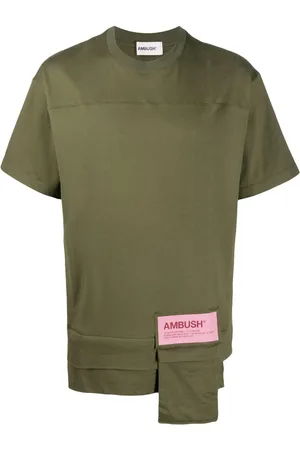 AMBUSH Herren, Oberteile, Grün, SGröße: