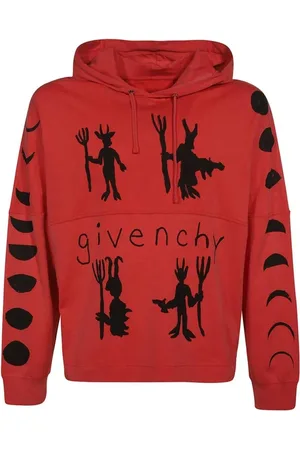 Givenchy Herren, Sweatshirts & Hoodies, Rot, SGröße: