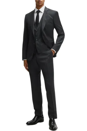 HUGO BOSS Herren, Anzüge, Schwarzk, 2XLGröße: