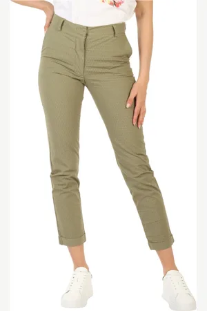 Manila Grace Damen, Hosen, Grün, XSGröße: