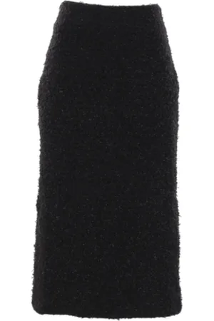 Balenciaga Damen, Röcke, Schwarzk, MGröße: