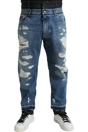 Dolce & Gabbana Herren, Jeans, Blau, MGröße: