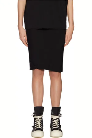 Rick Owens Damen, Röcke, Schwarzk, 2XSGröße: