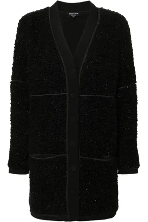Giorgio Armani Damen, Strickwaren, Schwarzk, SGröße: