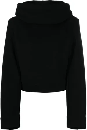 Saint Laurent Damen, Sweatshirts & Hoodies, Schwarzk, LGröße: