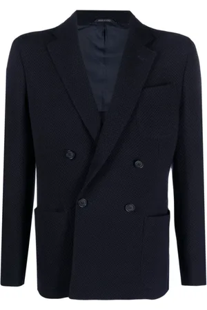 Giorgio Armani Herren, Jacken, Blau, LGröße: