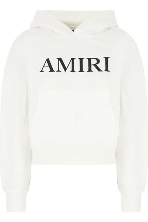 AMIRI Damen, Sweatshirts & Hoodies, Weiß, LGröße: