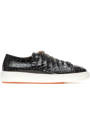 santoni Herren, Schuhe, Schwarzk, 40 1/2 EUGröße: