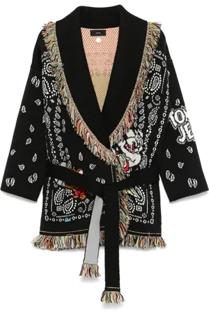 Alanui Damen, Strickwaren, Schwarzk, MGröße: