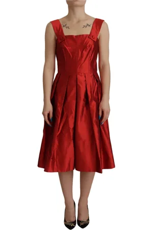 Dolce & Gabbana Damen, Kleider, Rot, 2XSGröße: