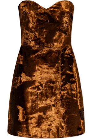 Alexander McQueen Damen, Kleider, Braun, 2XSGröße:
