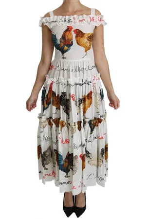 Dolce & Gabbana Damen, Kleider, Mehrfarbig, XSGröße: