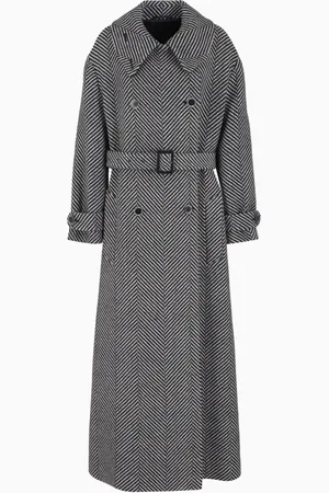 Emporio Armani Damen, Mäntel, Grau, MGröße: