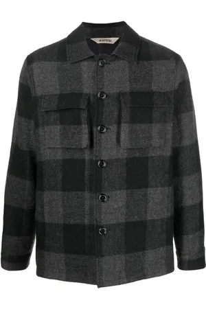 Aspesi Herren, Shirts, Grau, MGröße: