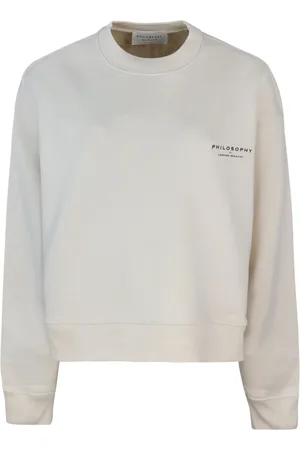 Serafini Damen, Sweatshirts & Hoodies, Weiß, MGröße: