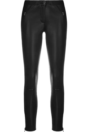 arma leder Damen, Hosen, Schwarzk, MGröße: