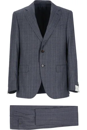 CARUSO Herren, Anzüge, Blau, MGröße: