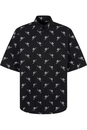 Balenciaga Herren, Shirts, Schwarzk, MGröße: