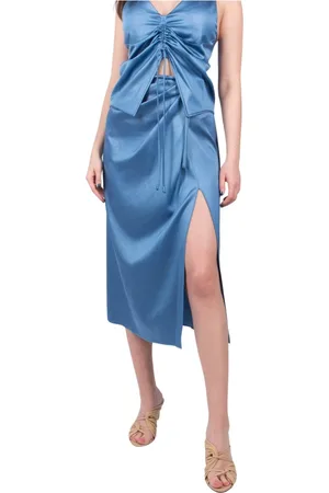 Nanushka Damen, Röcke, Blau, MGröße: