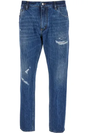 Dolce & Gabbana Herren, Jeans, Blau, MGröße: