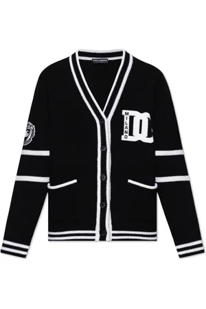 Dolce & Gabbana Herren, Strickwaren, Schwarzk, LGröße: